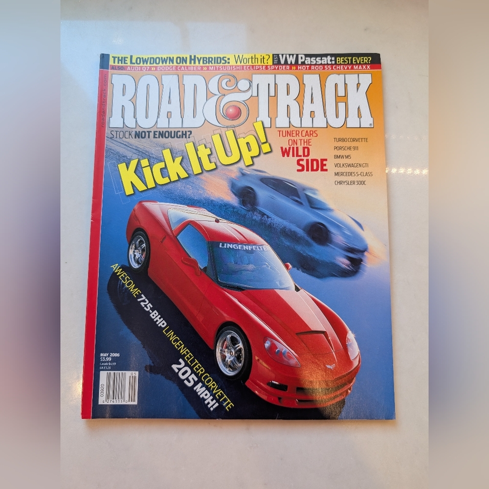 Road & Track Magazine Kick It up! May 2006
